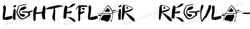 LighteFlair10 Regula字体转换